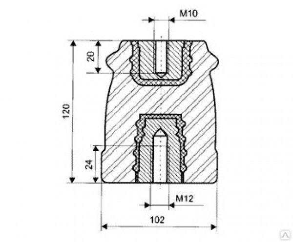 Изолятор ро 1 чертеж